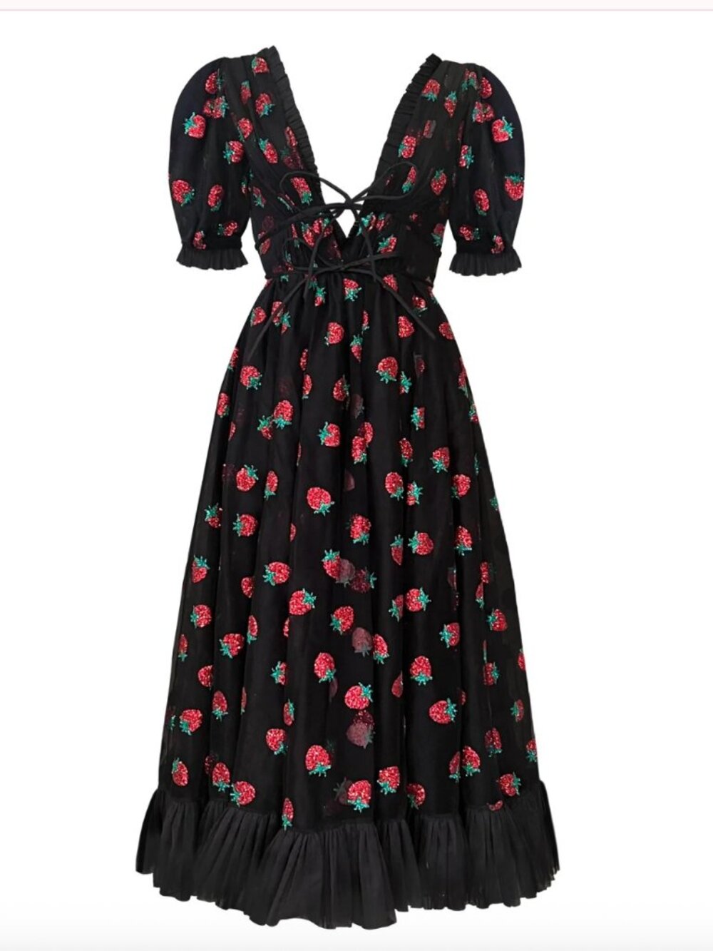 The Strawberry Dress | Lirika Matoshi | Size Large